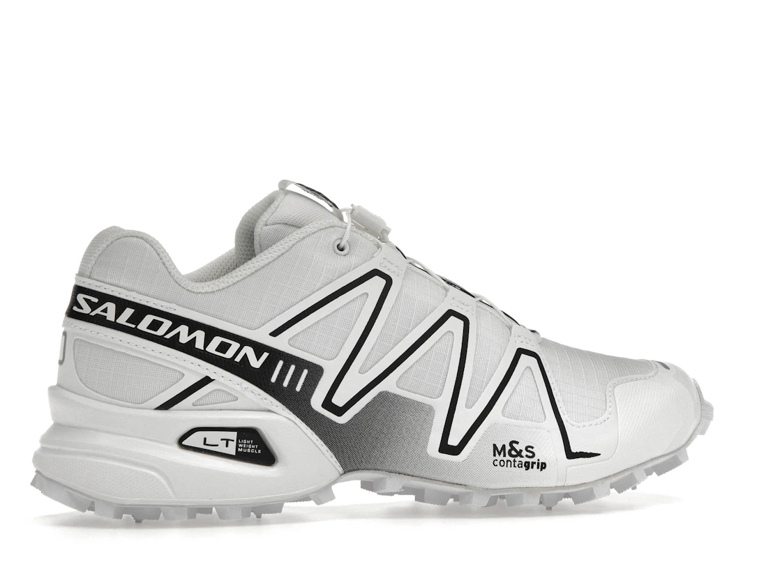 Salomon Speedcross 3 White Alloy Black