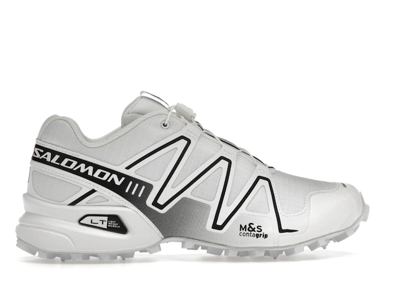 Salomon Speedcross 3 White Alloy Black