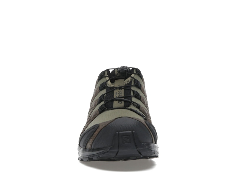Salomon XA Pro 3D Distressed Leather Dark Earth Black