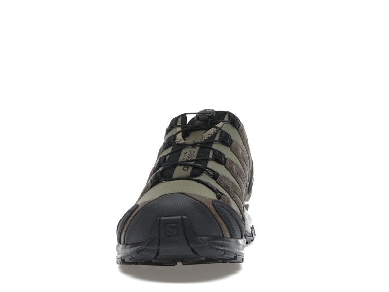 Salomon XA Pro 3D Distressed Leather Dark Earth Black