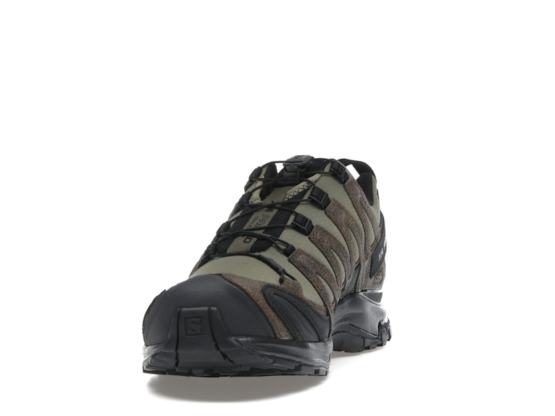 Salomon XA Pro 3D Distressed Leather Dark Earth Black