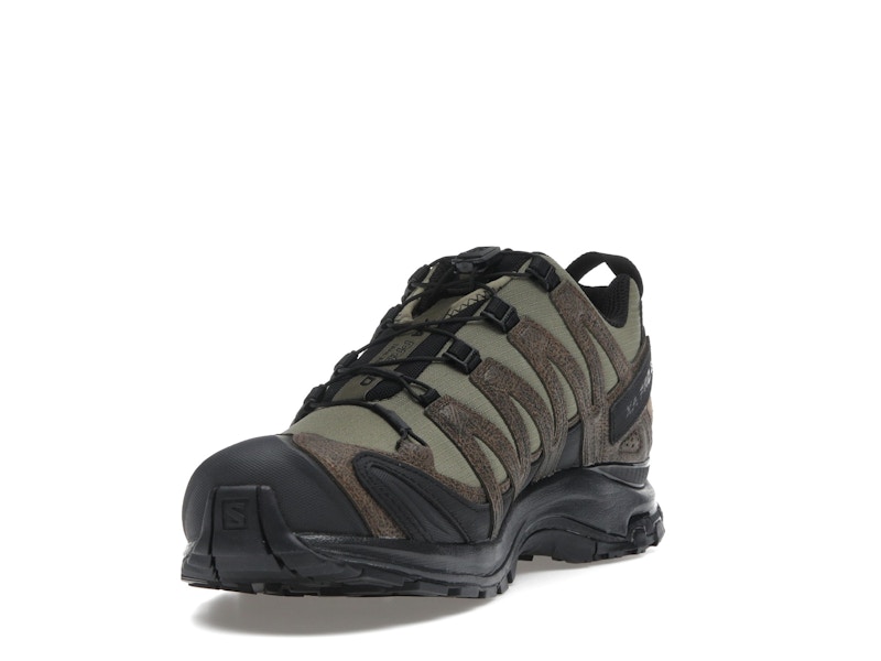 Salomon XA Pro 3D Distressed Leather Dark Earth Black