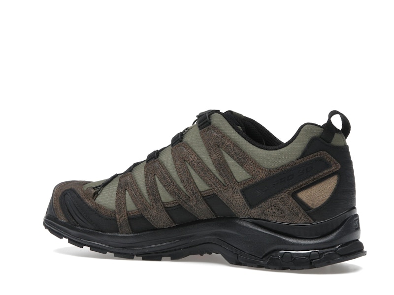 Salomon XA Pro 3D Distressed Leather Dark Earth Black