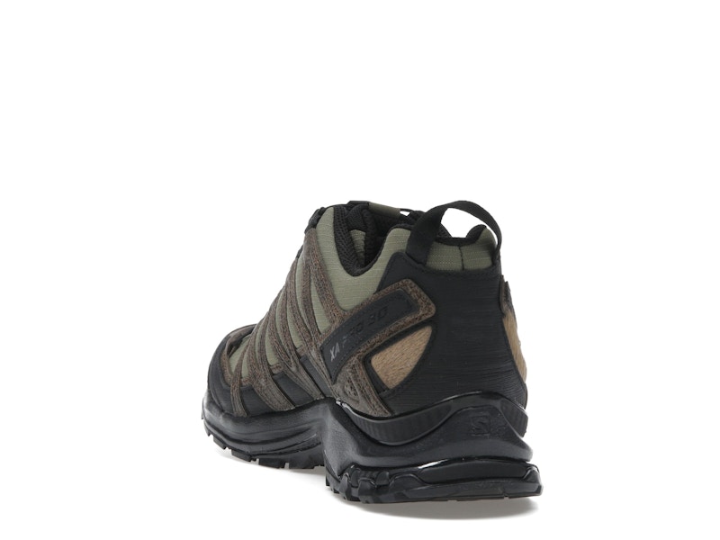 Salomon XA Pro 3D Distressed Leather Dark Earth Black