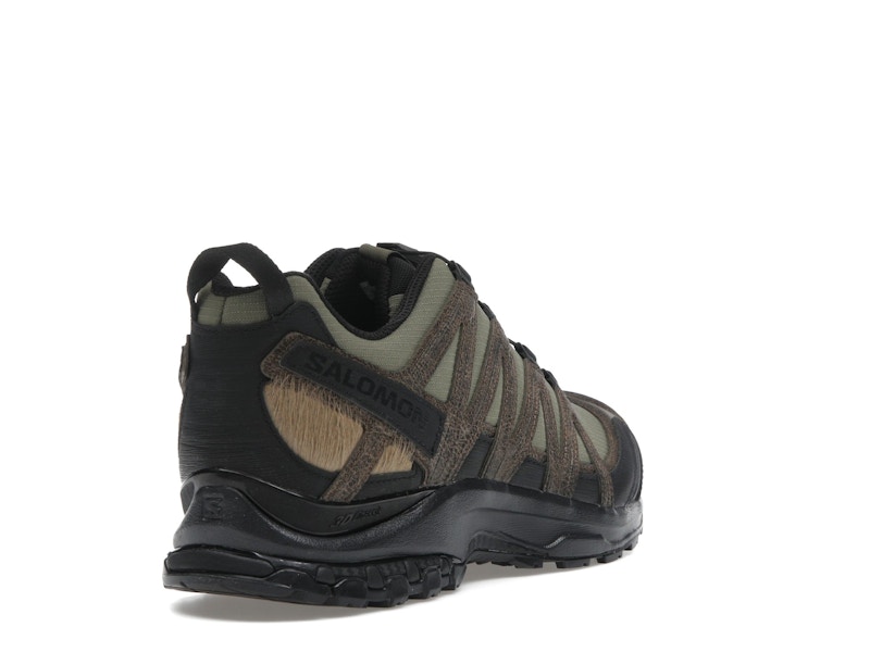 Salomon XA Pro 3D Distressed Leather Dark Earth Black