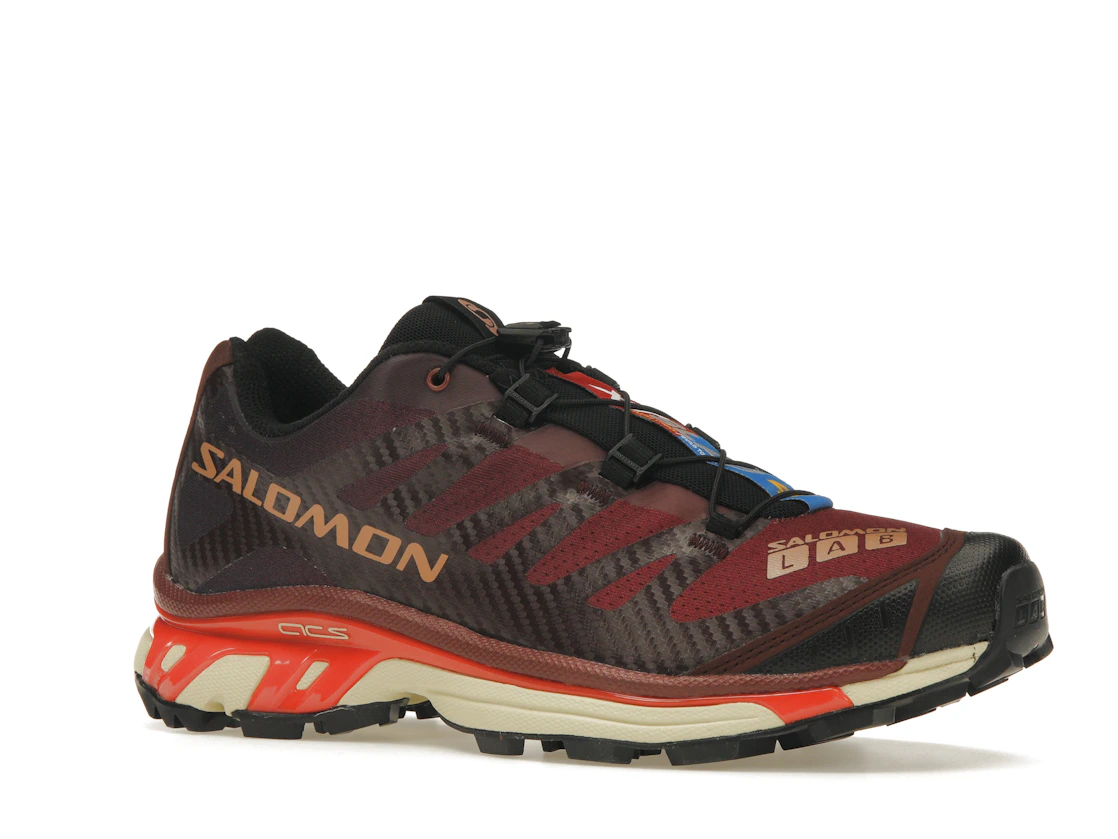 Salomon XT-4 Bitter Chocolate Mocha Mousse Fiery Red