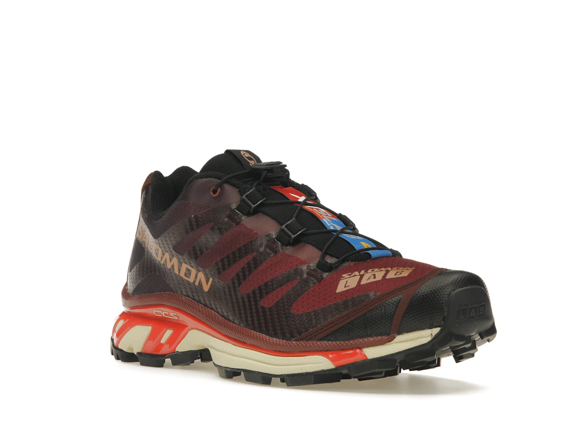 Salomon XT-4 Bitter Chocolate Mocha Mousse Fiery Red