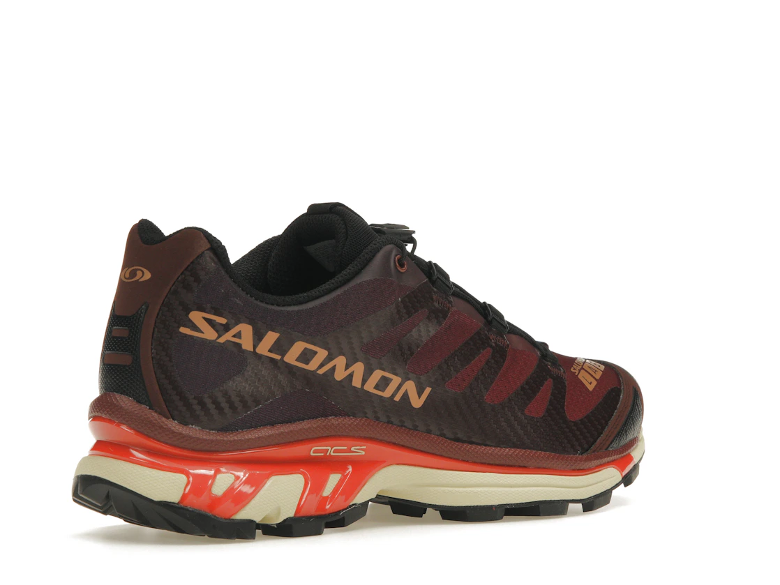 Salomon XT-4 Bitter Chocolate Mocha Mousse Fiery Red
