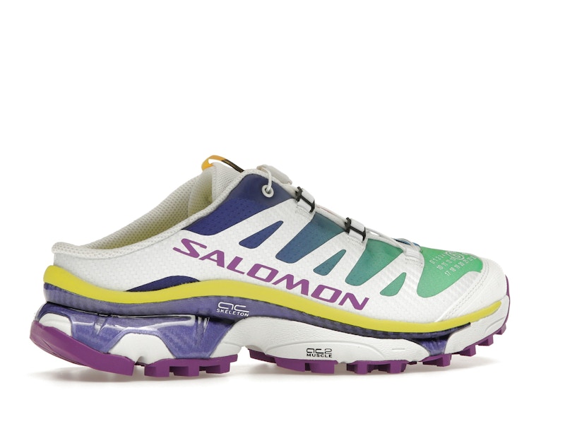 Salomon XT-4 Mule MM6 Maison Margiela Ivory Purple Multi