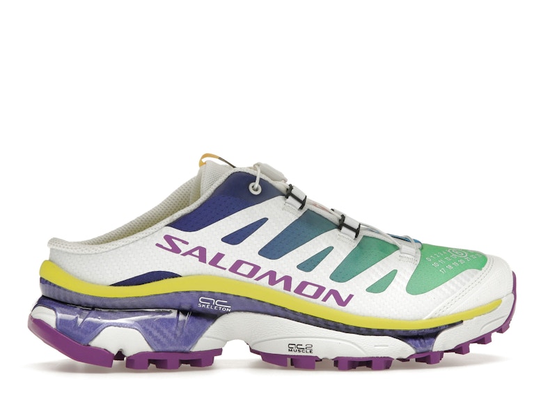Salomon XT-4 Mule MM6 Maison Margiela Ivory Purple Multi
