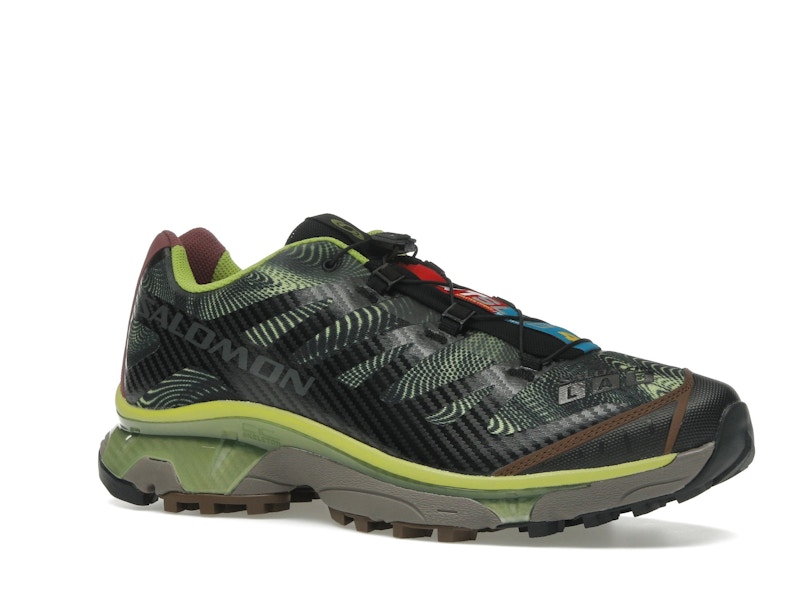 Salomon XT-4 OG Rave at Dawn Black Dark Citron