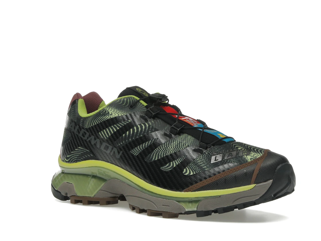 Salomon XT-4 OG Rave at Dawn Black Dark Citron
