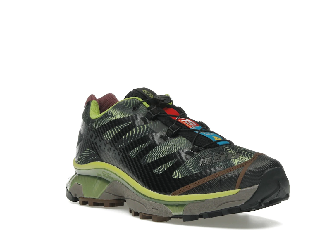 Salomon XT-4 OG Rave at Dawn Black Dark Citron