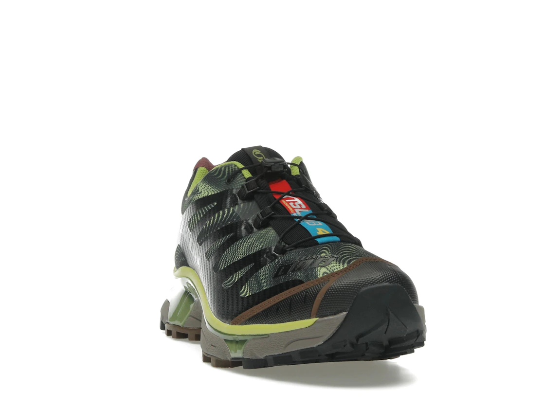 Salomon XT-4 OG Rave at Dawn Black Dark Citron