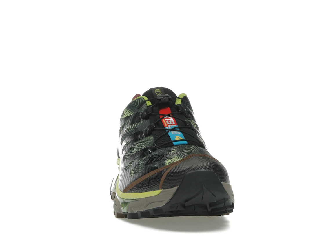 Salomon XT-4 OG Rave at Dawn Black Dark Citron