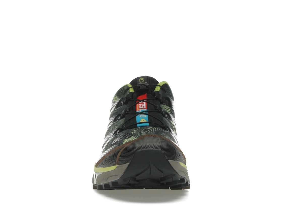 Salomon XT-4 OG Rave at Dawn Black Dark Citron