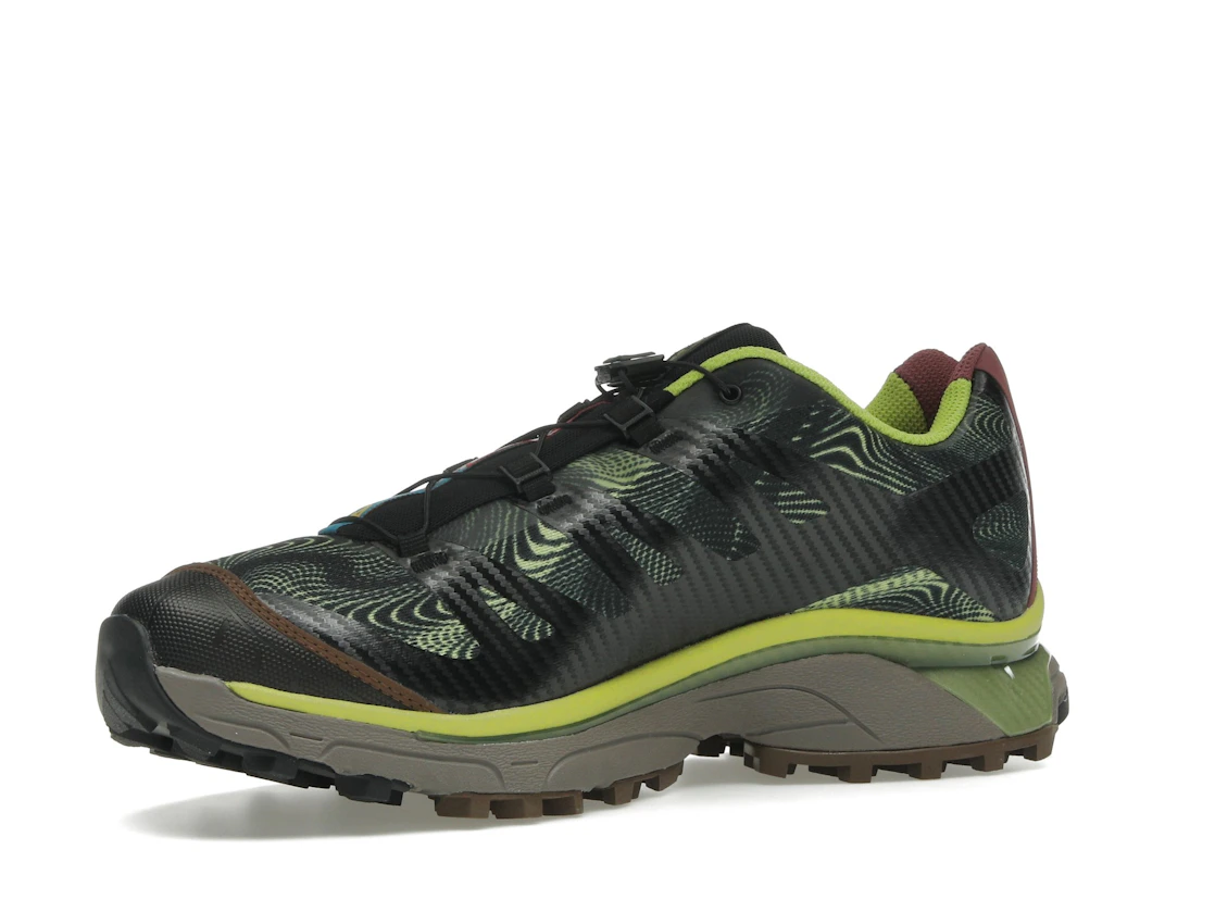 Salomon XT-4 OG Rave at Dawn Black Dark Citron