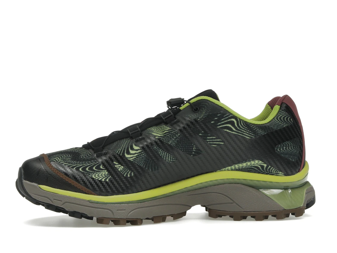 Salomon XT-4 OG Rave at Dawn Black Dark Citron