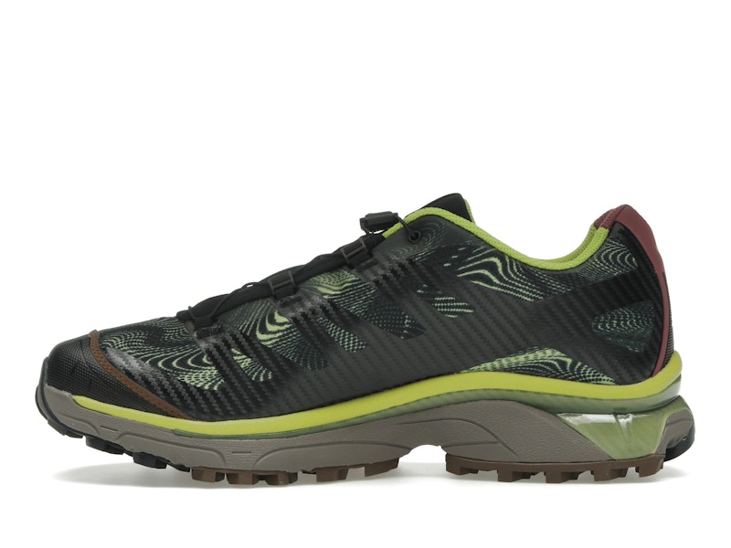 Salomon XT-4 OG Rave at Dawn Black Dark Citron