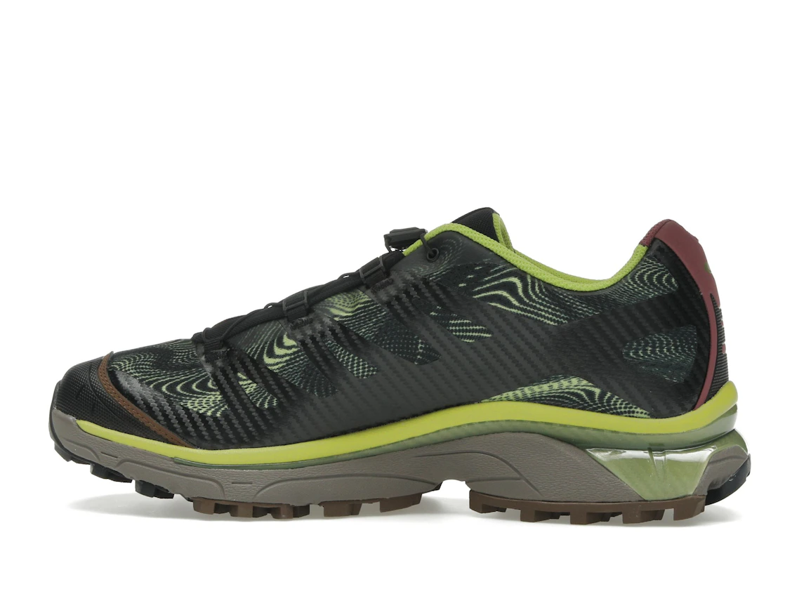 Salomon XT-4 OG Rave at Dawn Black Dark Citron