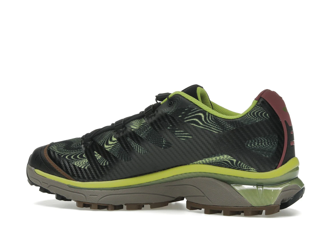 Salomon XT-4 OG Rave at Dawn Black Dark Citron
