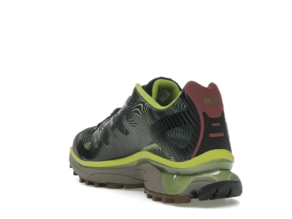 Salomon XT-4 OG Rave at Dawn Black Dark Citron