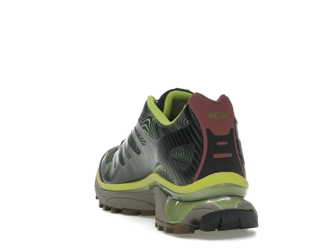 Salomon XT-4 OG Rave at Dawn Black Dark Citron