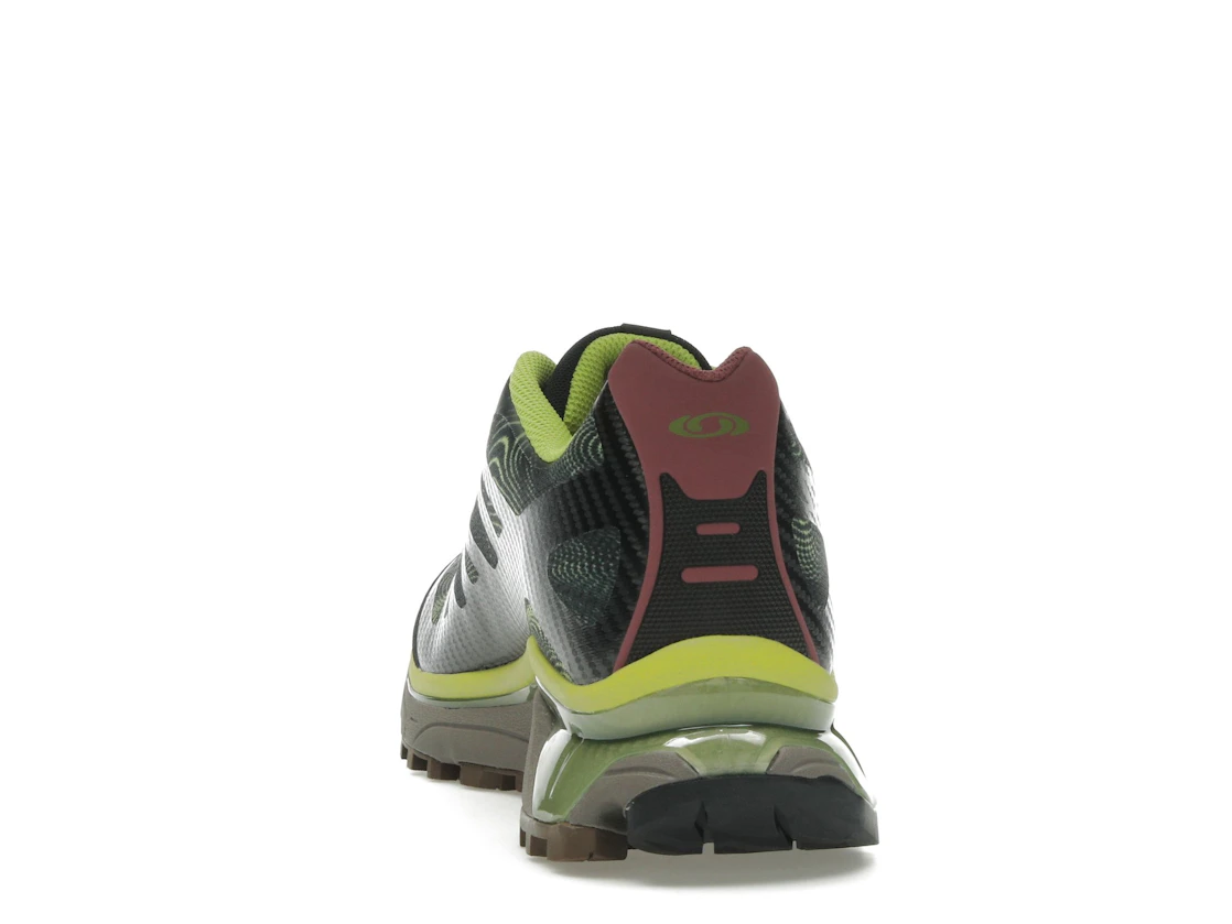 Salomon XT-4 OG Rave at Dawn Black Dark Citron
