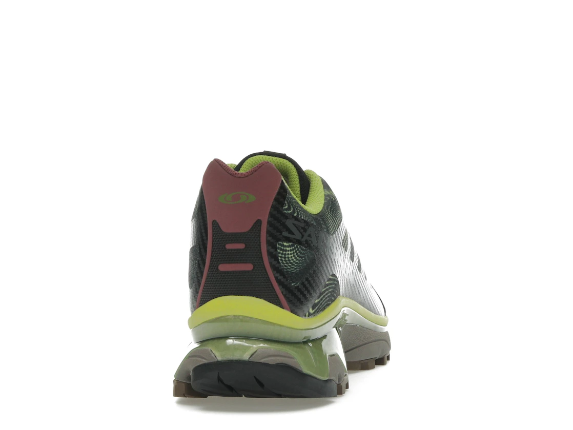 Salomon XT-4 OG Rave at Dawn Black Dark Citron