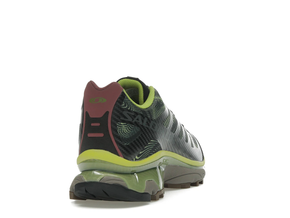 Salomon XT-4 OG Rave at Dawn Black Dark Citron