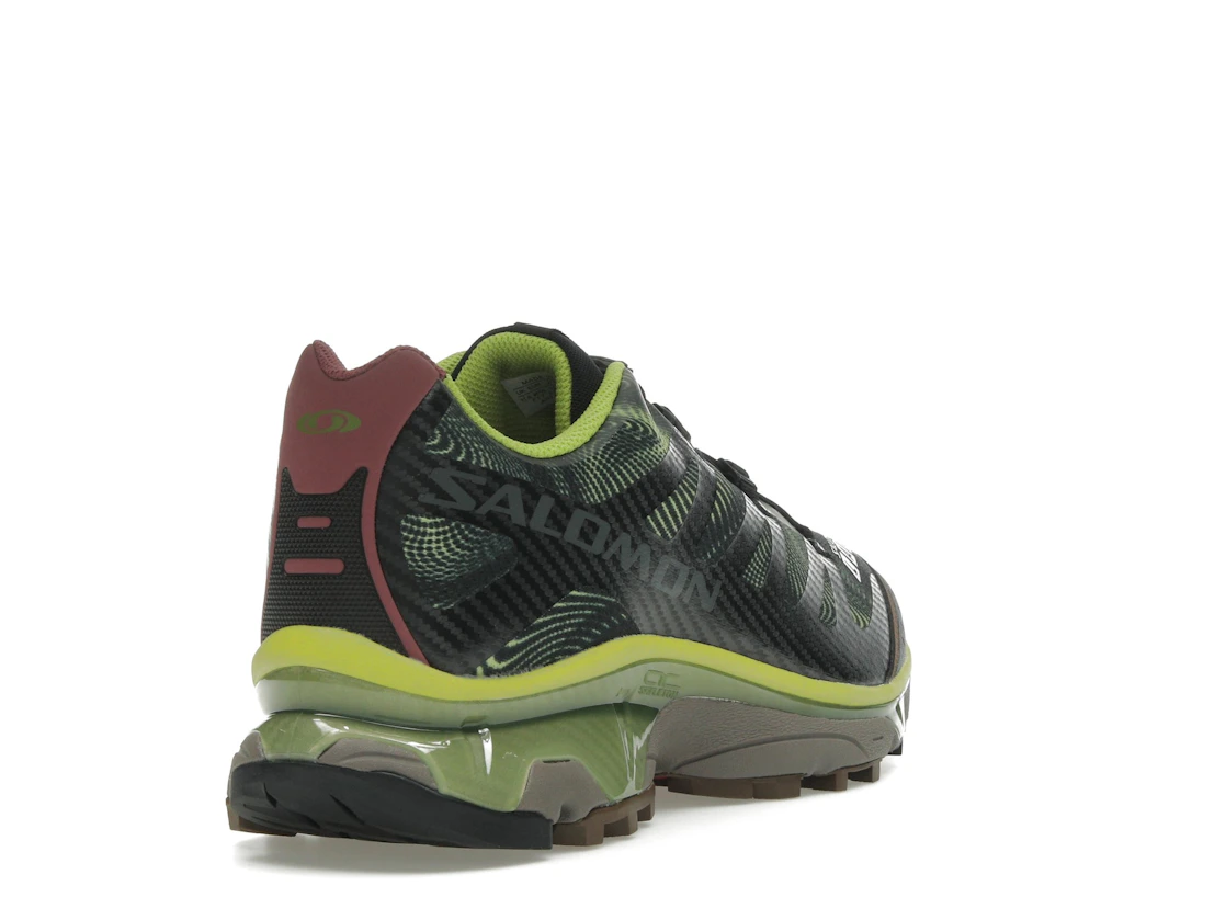 Salomon XT-4 OG Rave at Dawn Black Dark Citron