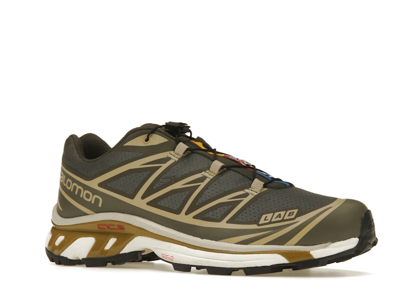Salomon XT-6 Beluga Dull Gold