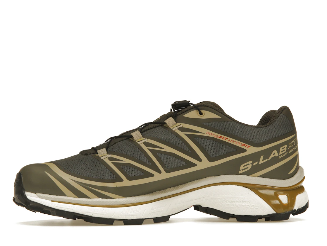 Salomon XT-6 Beluga Dull Gold