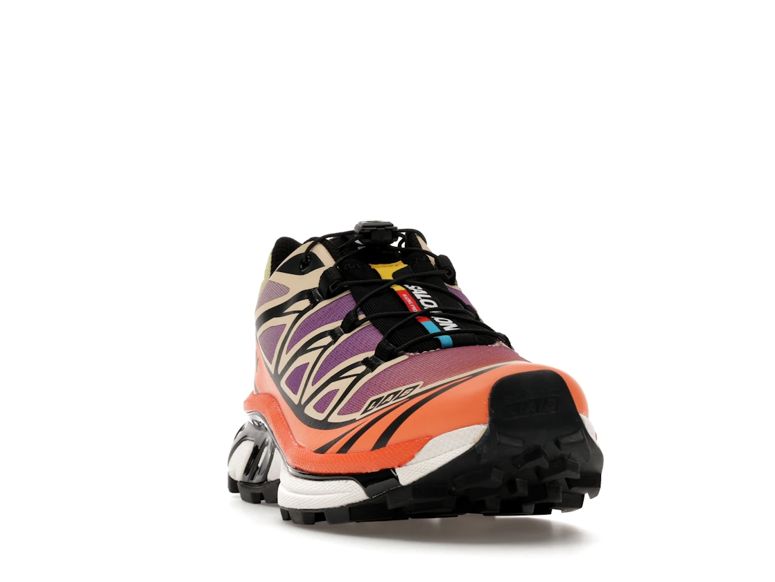 Salomon XT-6 Black Almond Dragon Fire