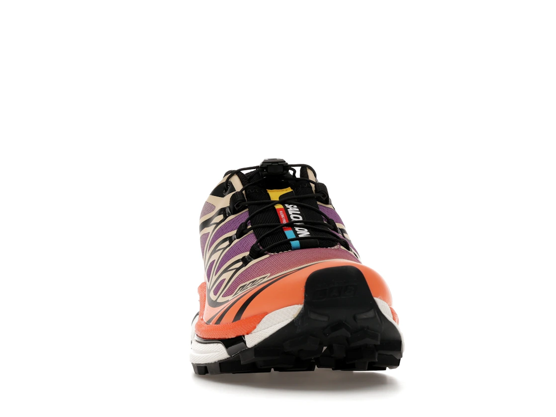 Salomon XT-6 Black Almond Dragon Fire