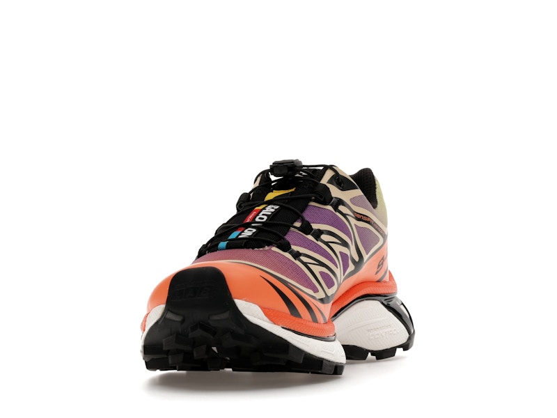 Salomon XT-6 Black Almond Dragon Fire