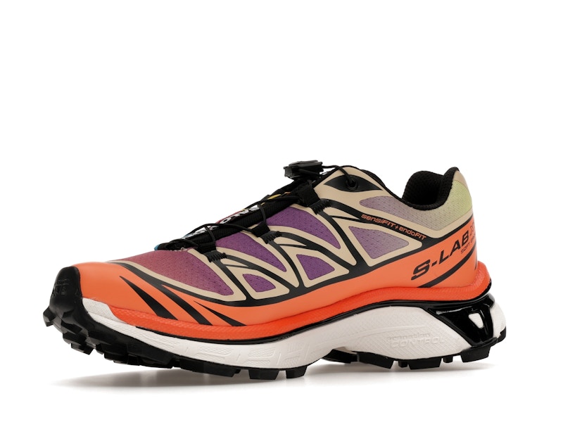 Salomon XT-6 Black Almond Dragon Fire