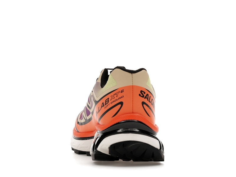 Salomon XT-6 Black Almond Dragon Fire