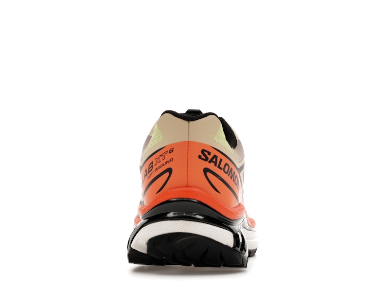Salomon XT-6 Black Almond Dragon Fire