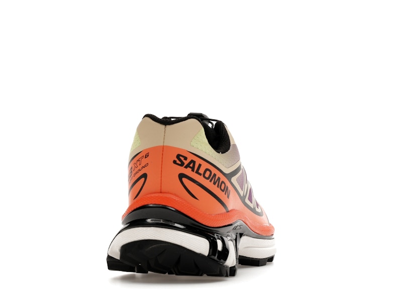 Salomon XT-6 Black Almond Dragon Fire