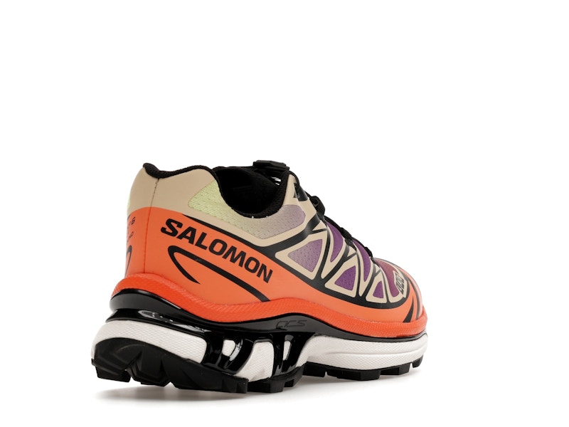 Salomon XT-6 Black Almond Dragon Fire