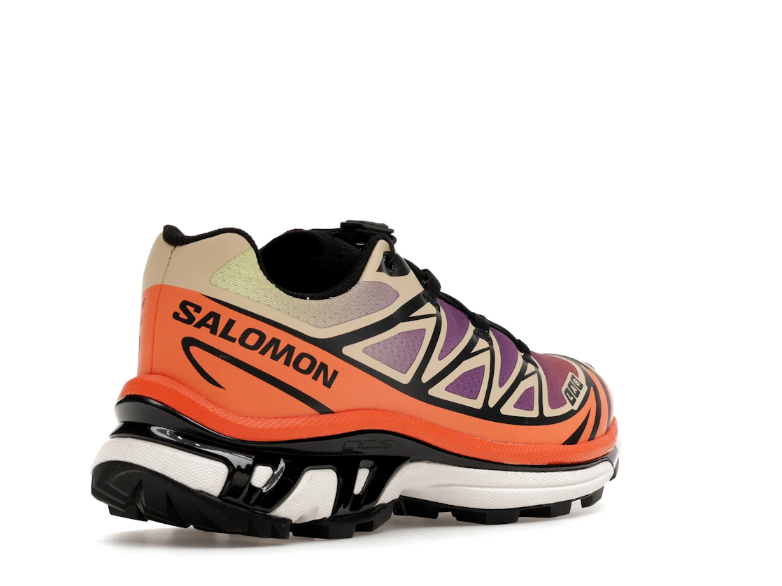 Salomon XT-6 Black Almond Dragon Fire