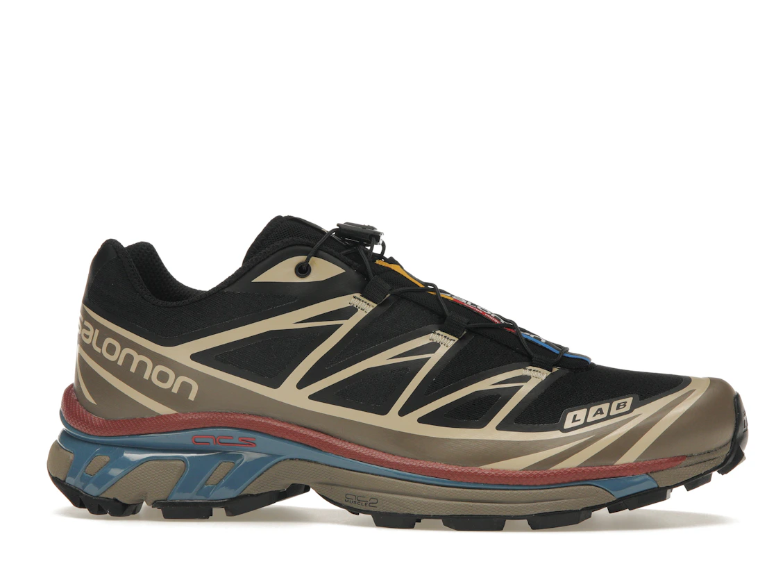 Salomon XT-6 Black Cow Hide