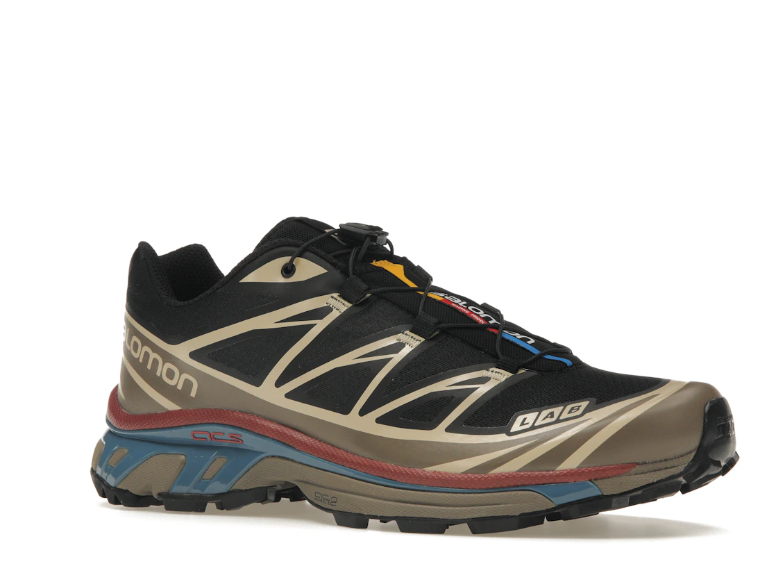 Salomon XT-6 Black Cow Hide