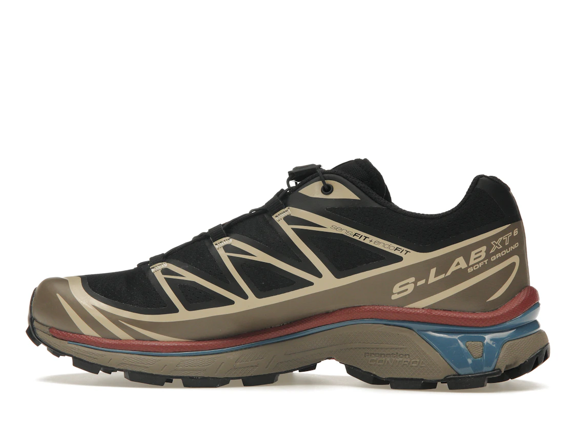 Salomon XT-6 Black Cow Hide