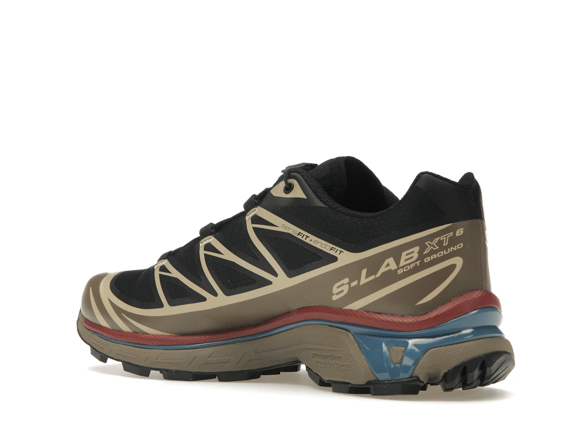 Salomon XT-6 Black Cow Hide