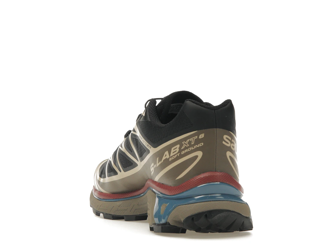 Salomon XT-6 Black Cow Hide