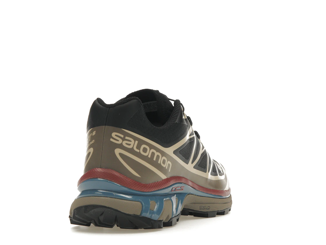 Salomon XT-6 Black Cow Hide