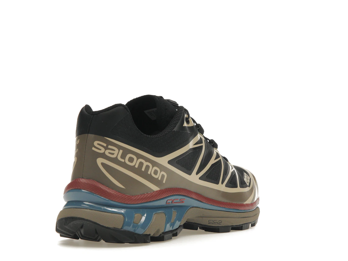 Salomon XT-6 Black Cow Hide