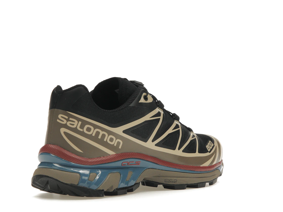 Salomon XT-6 Black Cow Hide